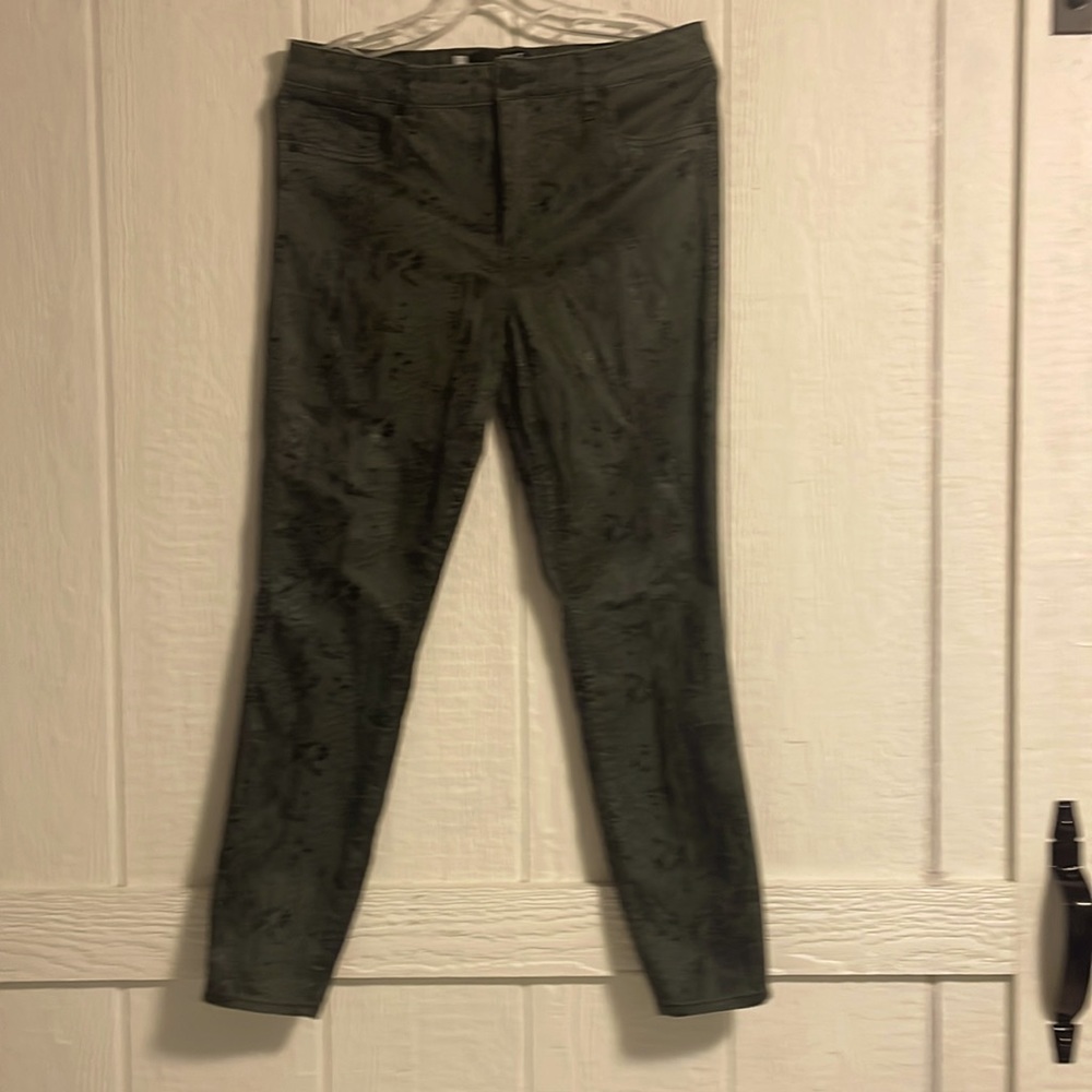 Snake skin pants